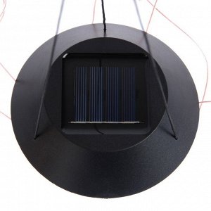 Садовый светильник на солнечной батарее «Колибри», 12.5 ? 86 ? 12.5 см, 6 LED, свечение тёплое белое