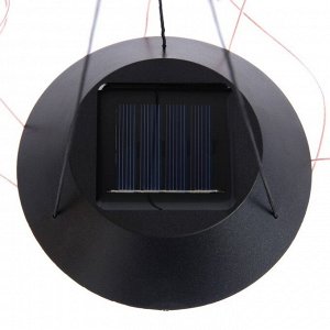 Садовый светильник на солнечной батарее «Стрекозы», 12.5 ? 86 ? 12.5 см, 6 LED, свечение мульти