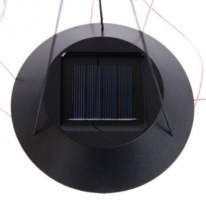 Садовый светильник на солнечной батарее «Бабочки», 12.5 x 86 x 12.5 см, 6 LED, свечение мульти