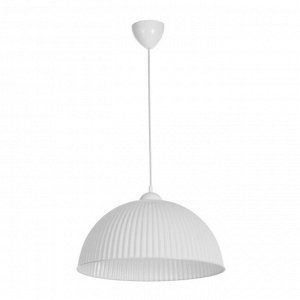 Светильник подвесной BayerLux «Волна», E27 40 Вт, белый, 40x40x18 (+60) см