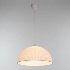 Светильник подвесной BayerLux «Волна», E27 40 Вт, белый, 40x40x18 (+60) см