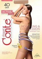 Колготки корректирующие, Conte, Active Soft 40