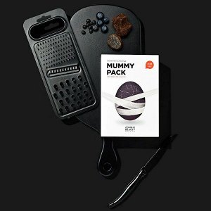 (Набор) Антивозрастная лифтинг-маска с черным трюфелем Skin1004 Zombie Beauty Mummy Pack & Activator Kit.