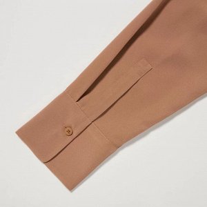 UNIQLO - блуза со сборками 01 OFF WHITE