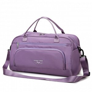 Спортивная сумка текстильная, цвет фиолетовый