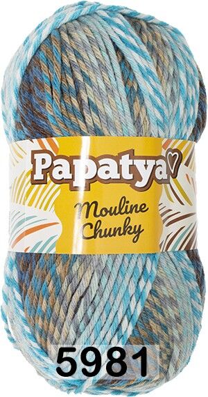 Пряжа Kamgarn MOULINE CHUNKY PAPATYA