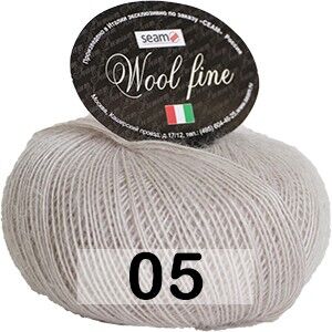 Пряжа Сеам Wool Fine