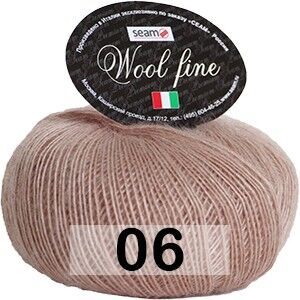 Пряжа Сеам Wool Fine