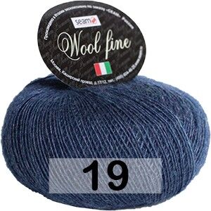 Пряжа Сеам Wool Fine