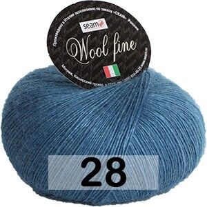 Пряжа Сеам Wool Fine