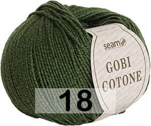 Пряжа Сеам Gobi Cotone