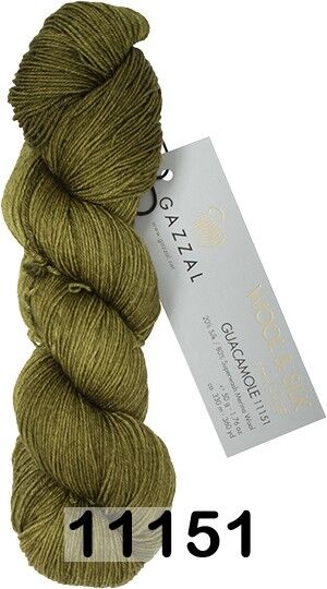 Пряжа Gazzal Wool & Silk