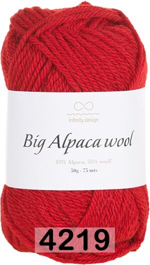 Пряжа Infinity Big Alpaca Wool