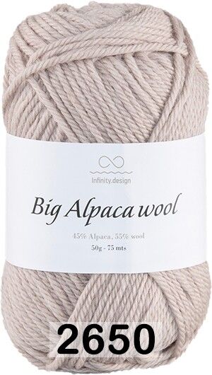 Пряжа Infinity Big Alpaca Wool