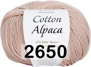 Пряжа Infinity Cotton Alpaca