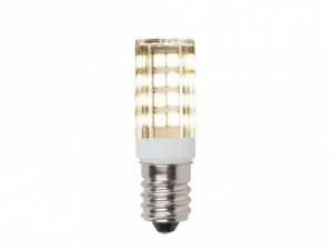 Лампа для холодильника и швейной машины светодиодная  LED-Y16-4W/WW/E14/CL PLZ04WH. Прозрачная колба. Цвет свечения теплый белый.