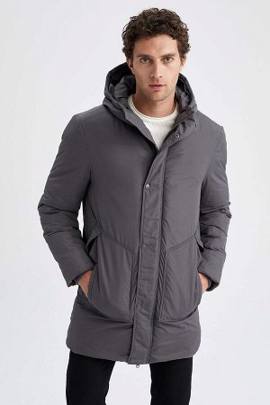 Ветрозащитное теплоизолированное толстое водонепроницаемое пальто с капюшоном большого размера Warmtech