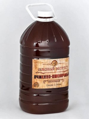 Солодовый экстракт «Ячменно-пшеничный» 3 л (3,9 кг), ПЭТ