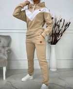 Костюм с толстовкой утепленный