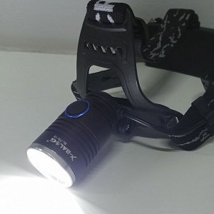 Налобный фонарь 2 в 1 High Power HeadLamp