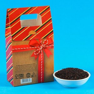 Чай чёрный «С новым годом», вкус: ваниль и карамель, 100 г.