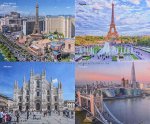 Салфетка из микрофибры в ИУ (Достопримечательности), в ассортименте