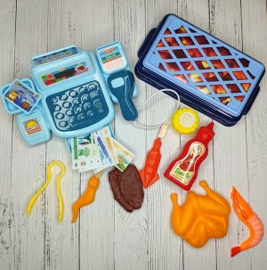 Игровой набор "Магазин" касса с продуктами, Детский игровой набор, Детская игрушка "Касса-Магазин"
