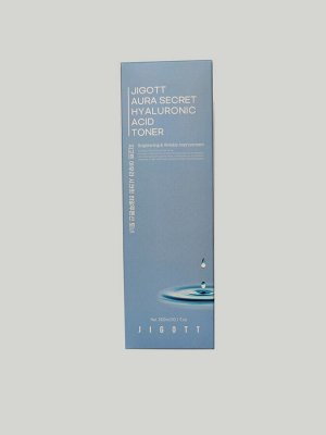 ТОНЕР ДЛЯ ЛИЦА С ГИАЛУРОНОВОЙ КИСЛОТОЙ AURA SECRET HYALURONIC ACID TONER, 300мл