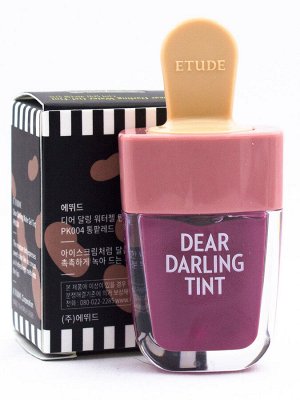 Тинт для губ гелевый увлажняющий dear darling tint pk004, 4,5