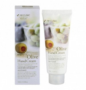 Крем для рук ОЛИВА Olive Hand Cream, 3W CLINIC 100 мл