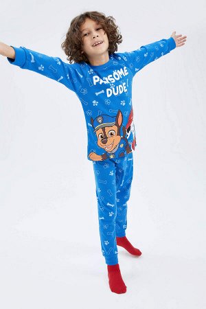 DEFACTO Пижамный комплект с длинными рукавами PAW Patrol для мальчиков