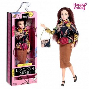 Кукла-модель шарнирная «Высокая мода», цветочный стиль