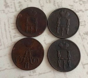 1 копейка императора Николая 1 1853-1858