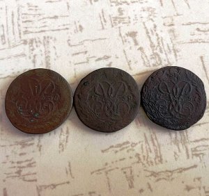 2 копейки Елизавета 1757-1759