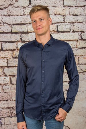 Рубашка 60680 т.синий ANG