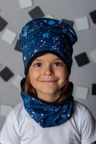 Комплект детский демисезонный шапка+снуд для мальчика Рома