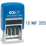 Датер мини месяц буквами 3.8мм пластик Colop S120