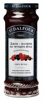 Джем St. Dalfour Ассорти из 4-х ягод