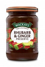 Десерт из ревеня с имбирем MACKAYS