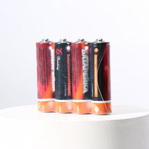 Батарейки щелочные (алкалиновые), 1.5V, АА, 4 шт