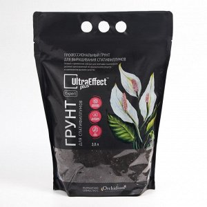 Грунт примиальный для выращивания Спатифиллумов UltraEffect Plus Expert, 3 л