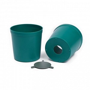 Набор для рассады: стаканы по 500 мл (8 шт.), поддон 41 x 20 см, цвет МИКС, Greengo