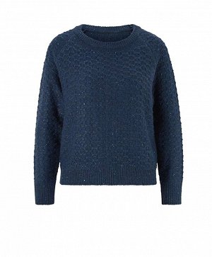 Пуловер, темно-синий