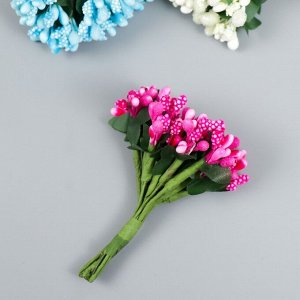 Набор бумажных цветов и тычинок "Astra" для творчества и скрапбукинга, ассорти №1