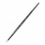 Кисть Силикон плоская Roubloff Создавай № 5 (длина 8 мм), короткая ручка матовая