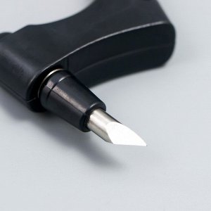Нож универсальный, вращается на 360° с лезвием (фетр, фоамиран, полим.глина) 45° 17х4х1 см   71191