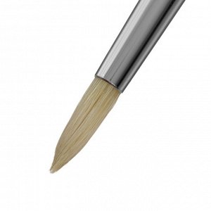 Кисть Щетина круглая Roubloff Сочиняй № 8 (длина волоса 27 мм), короткая ручка матовая