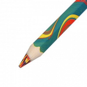 Карандаш с многоцветным грифелем 5.6 мм, Koh-I-Noor 3405 Magic, утолщённый, L=175 мм