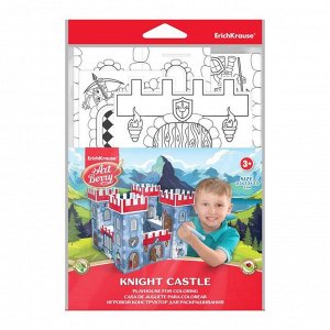 Игровой конструктор для раскрашивания Artberry Knight Castle, собирается без клея и ножниц