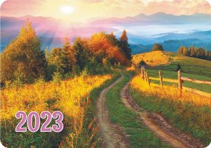 Карманный календарь на 2023 год "Природа"